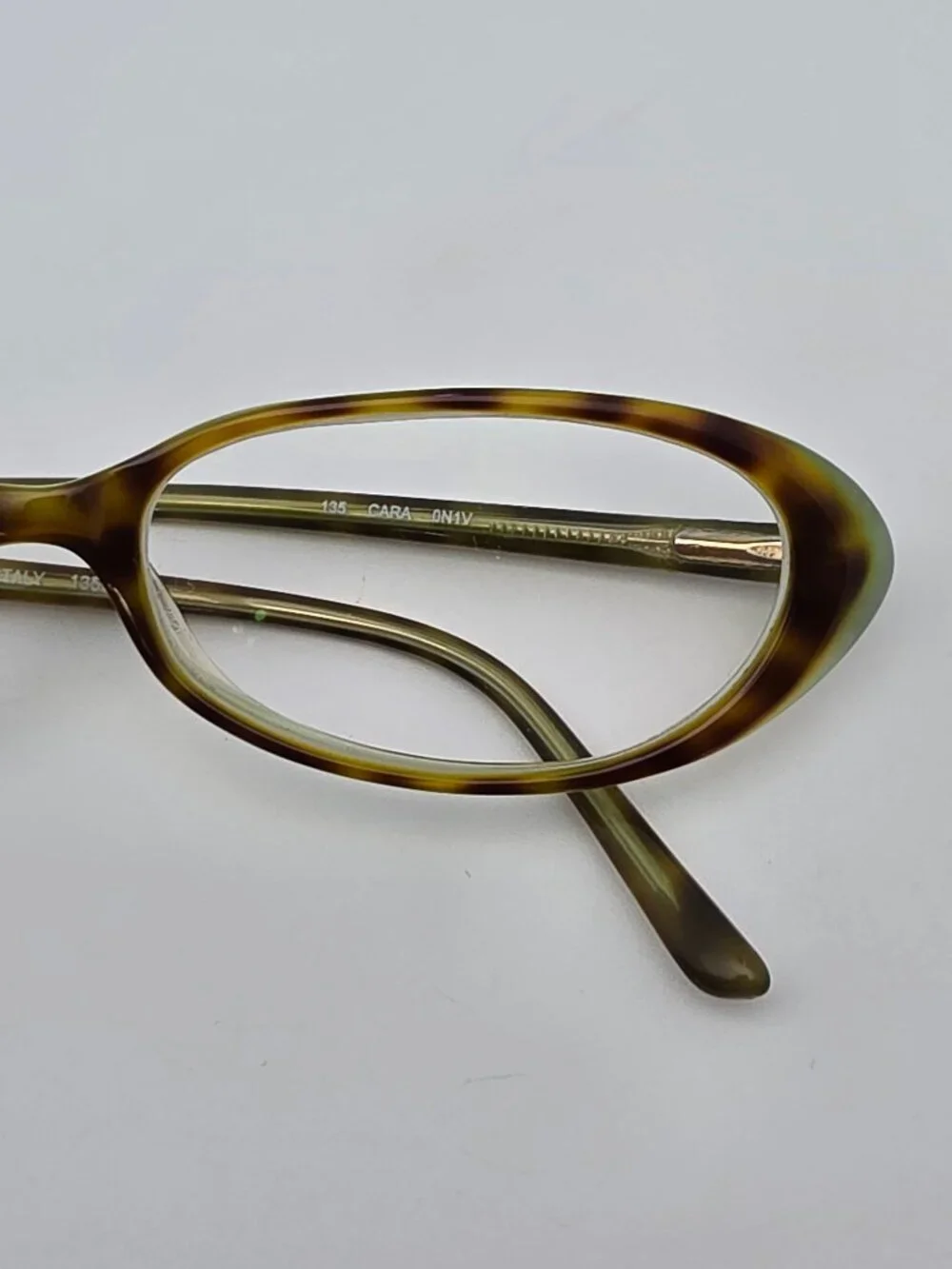 Kate Spade Cara 0N1V Tortoise on Light Green Eyeglasses Frame w/ Flexhinge Italy